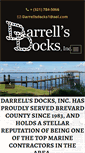 Mobile Screenshot of darrellsdocks.com